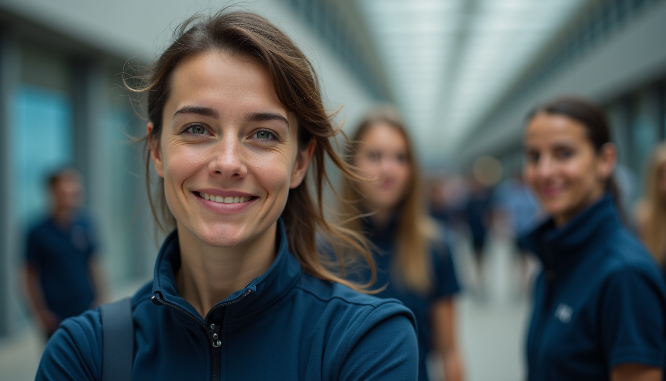 Marie Maleplate en train de prendre la parole lors d