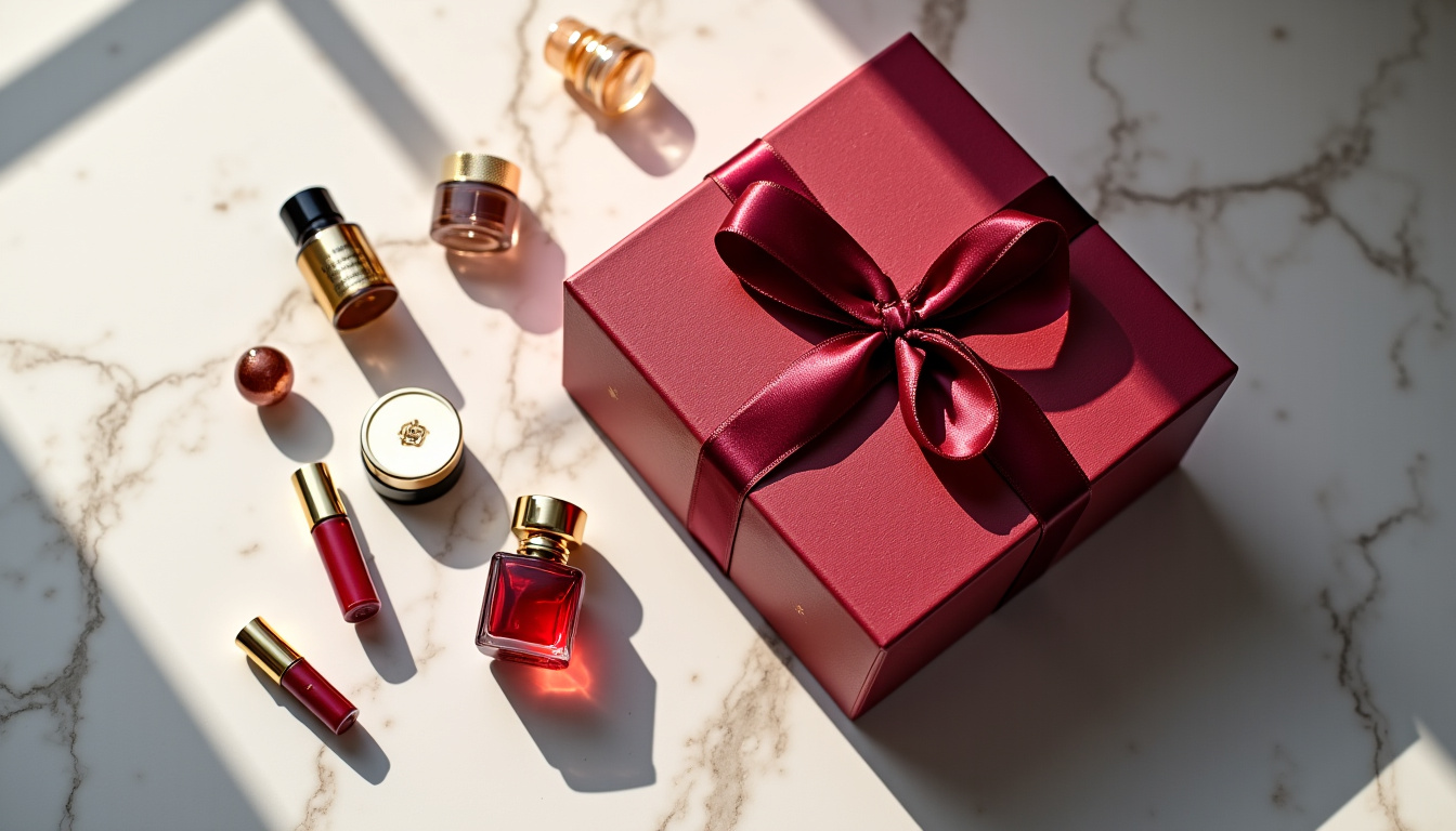 Design du calendrier de l'Avent Sephora Favorites 2026 ouvert avec les 24 compartiments visibles