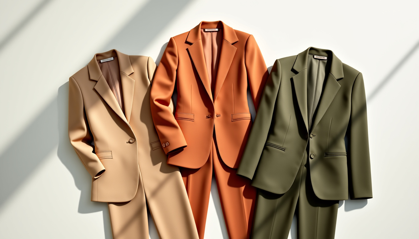 Comparaison des couleurs tendance pour les tailleurs Zara en 2026