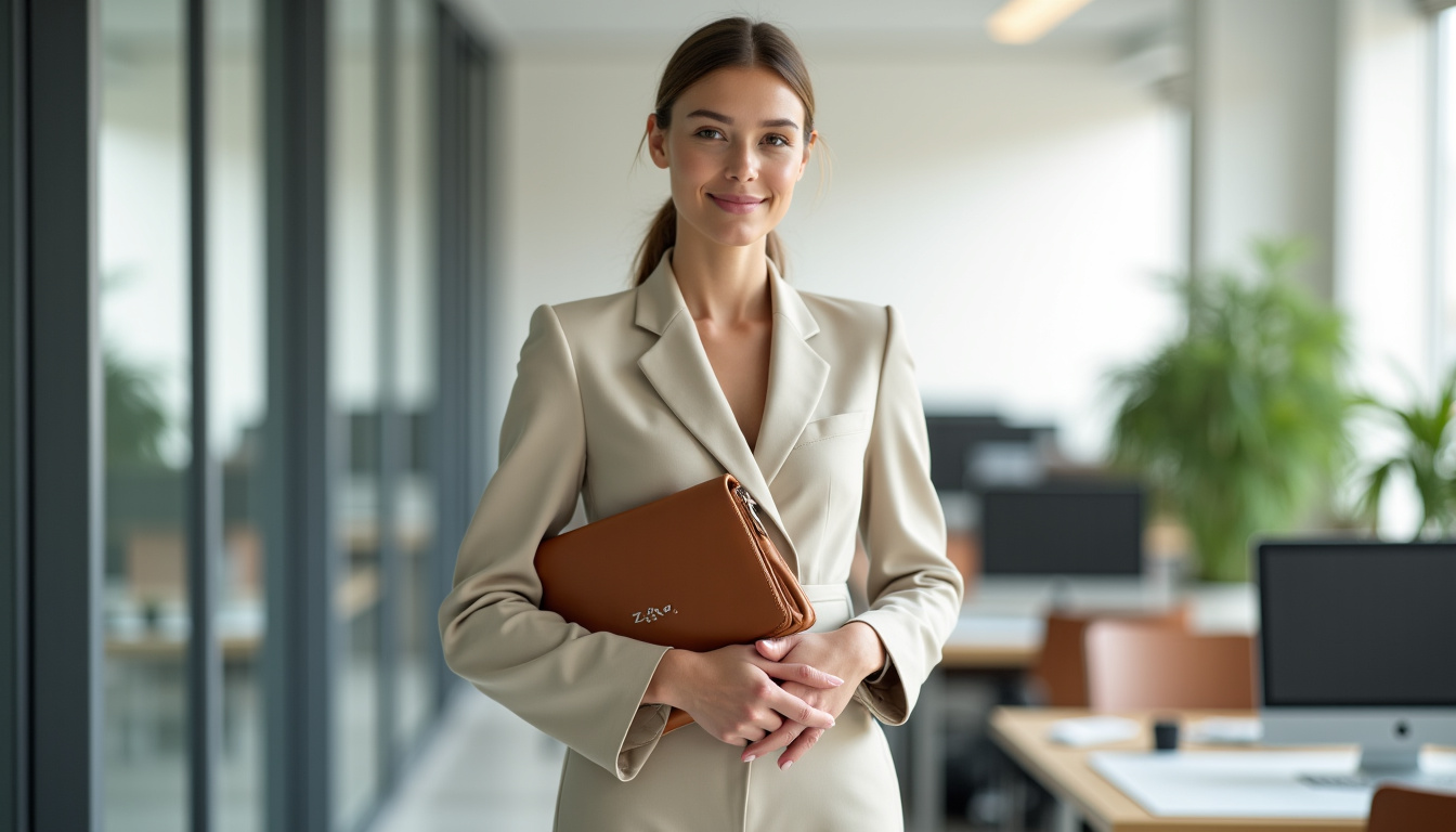 Ensemble tailleur pantalon Zara 2026 sur mannequin en situation professionnelle